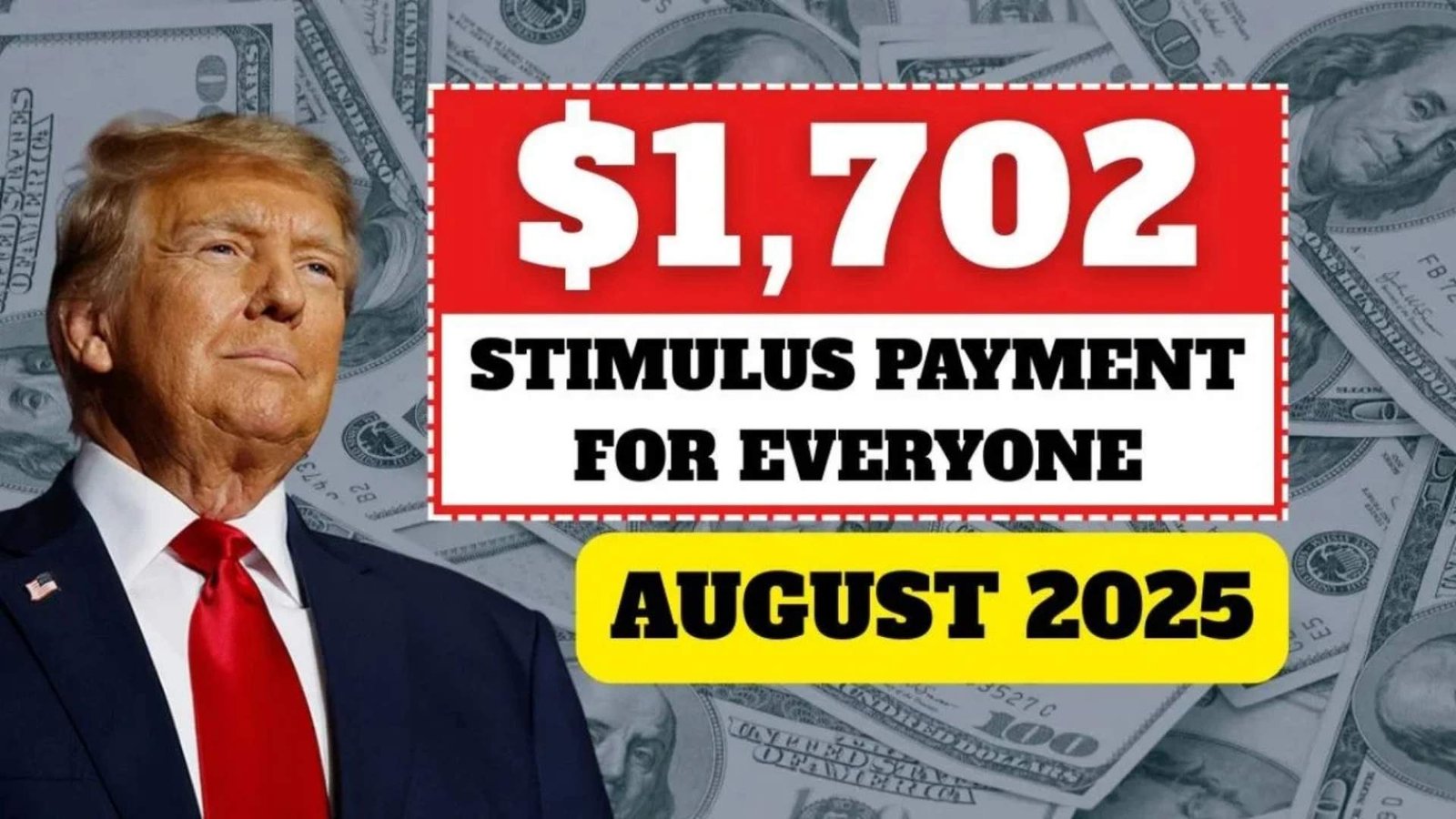$1,702 Stimulus Payment for Everyone – August 2025 Payment Schedule for Seniors