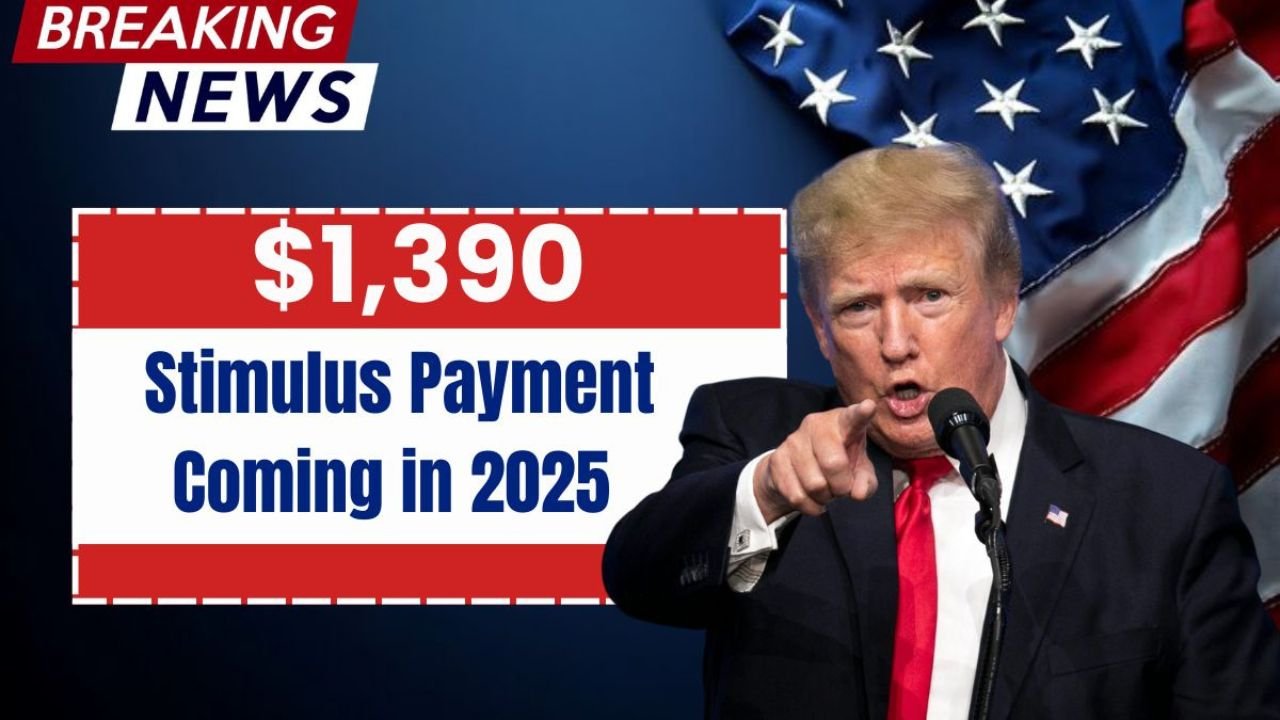 IRS Announces $1,390 Direct Deposit Relief Payment for August 2025