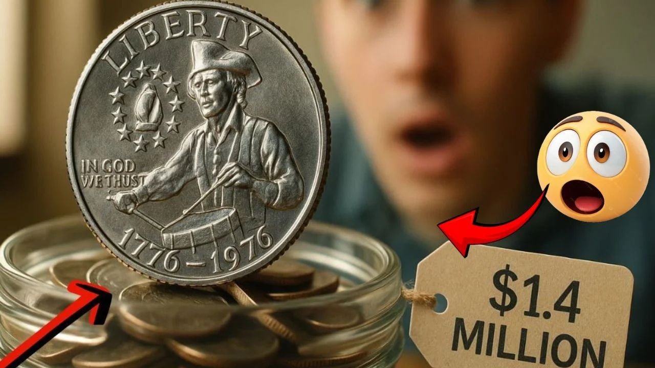 Rare 1976 Bicentennial Quarter Found in Jar Sells for $1.4 Million