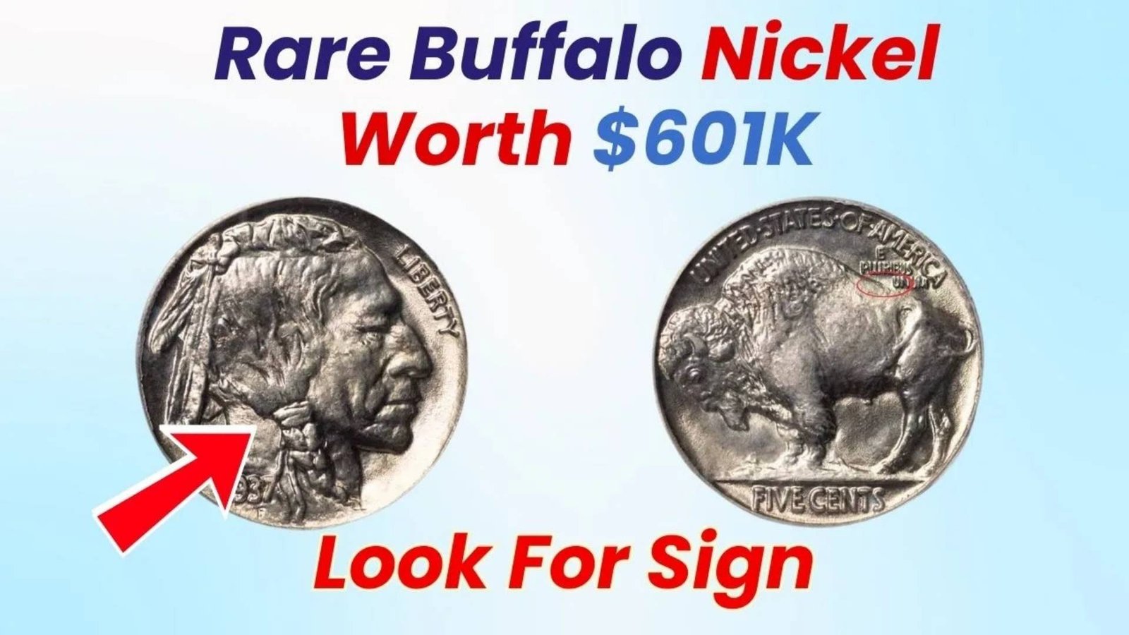 Rare Buffalo Nickel Worth $601K Still in Circulation - Check Your Change Today